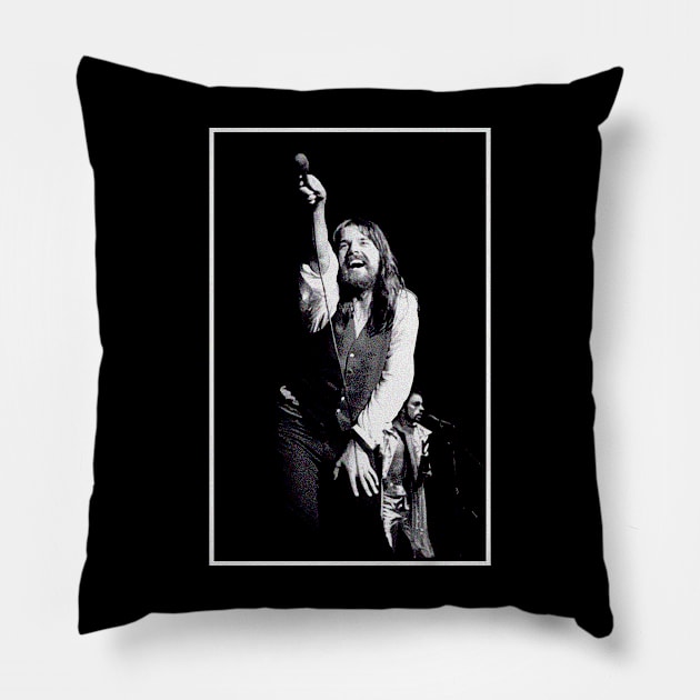 Bob Seger <> Graphic Design Pillow by RajaSukses