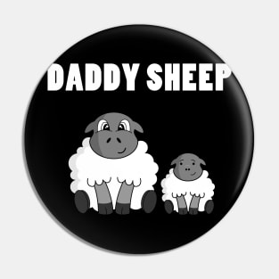 Daddy sheep Pin