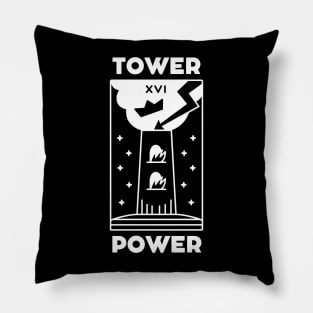 Tower Power Tarot Card Pillow