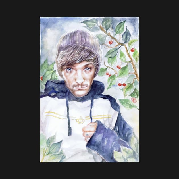 Louis in leaves by mrsadfran