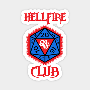 Stranger Things Hellfire Club Magnet