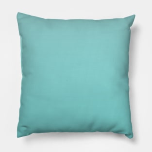 Light Aqua Blue Ombre Fade Sunset Gradient Pillow