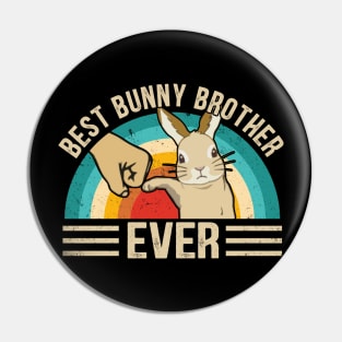 Best Bunny Brother Ever T-Shirt, Big Brother Shirt, Big Brother T-Shirt, Big Bro Shirt, Baby Announcement, Brother Bunny Pin