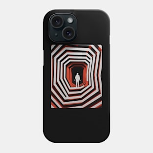 Paper cut Vertigo Phone Case