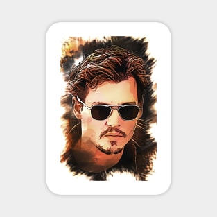 Johnny Depp - Portrait Magnet