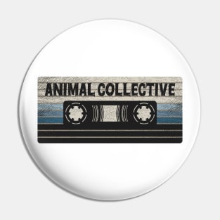 Animal Collective Mix Tape Pin