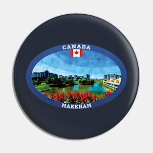 Markham Canada Travel Pin