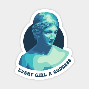 Every Girl a Goddess Magnet