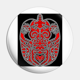 gorga batak modern design Pin