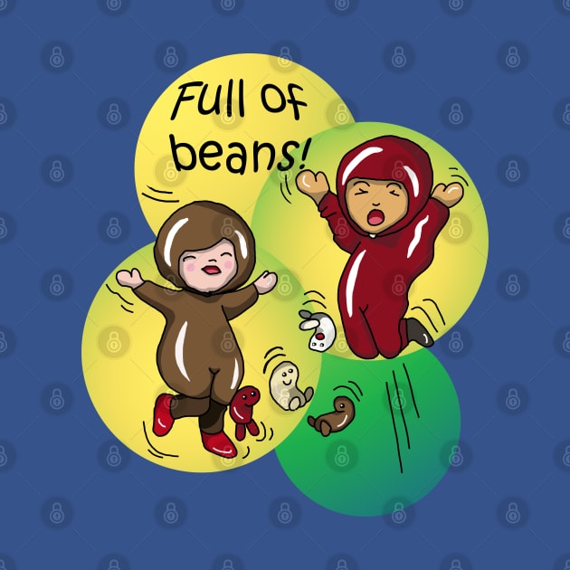 Cute Kids Full of Beans by cuisinecat