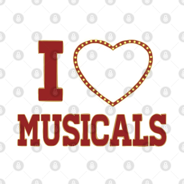 I heart musicals by Becky-Marie