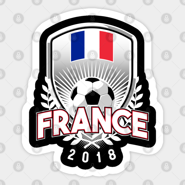 France Soccer 2018 - France Soccer - Sticker | TeePublic