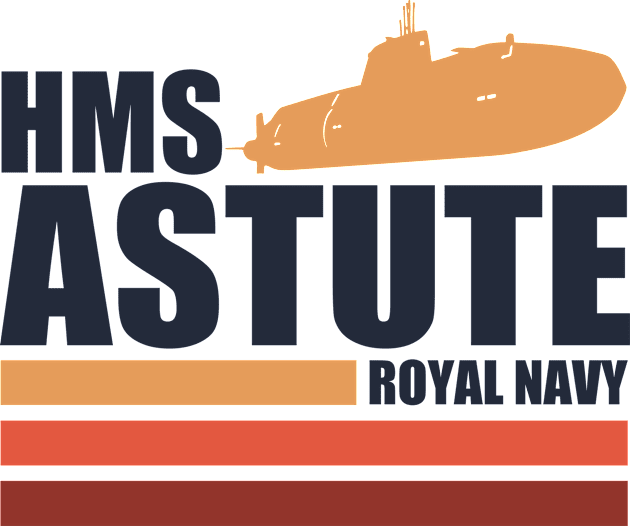 HMS Astute Kids T-Shirt by TCP