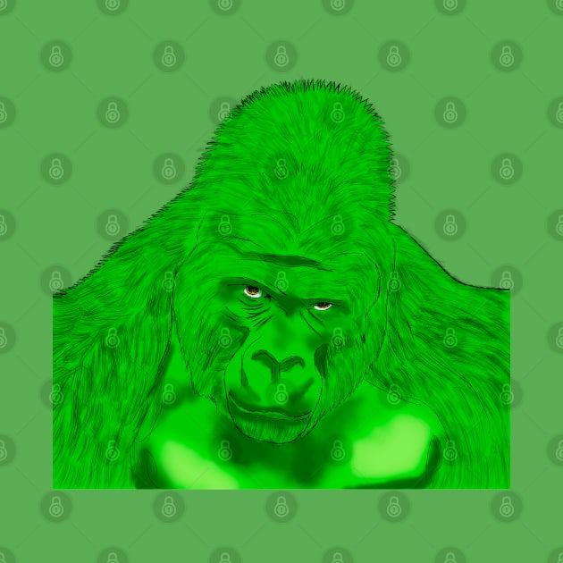 Green Gorilla by BenIrelandBooks