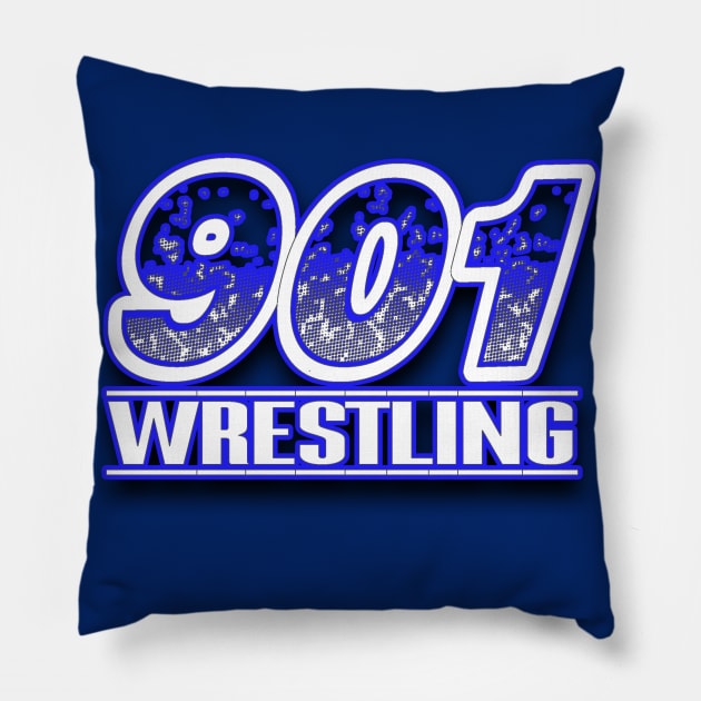 901 Wrestling Pillow by 901wrestling