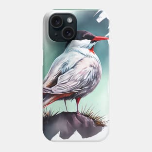 Arctic Tern - Watercolor Paint Phone Case