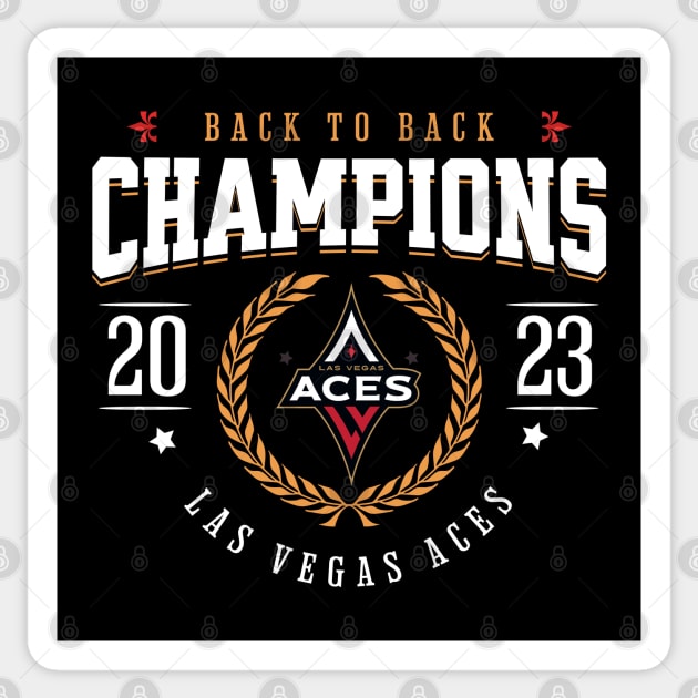 The Las Vegas Aces are back-to-back WNBA champions