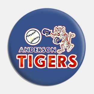 Anderson Tigers Baseball Pin