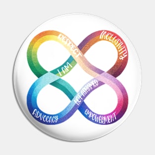 Neurodiversity Autism Pin