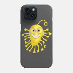 Yellow Gum creature Phone Case