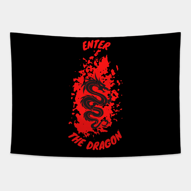 Enter The Dragon Tapestry by GMAT