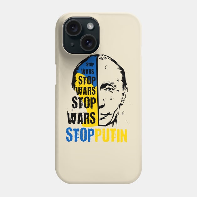 Stop Putin Wars Phone Case by The.N