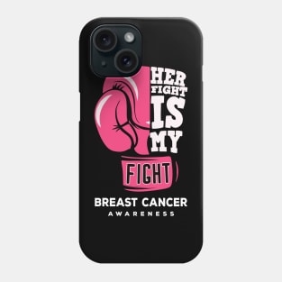 breast cancer awareness fight Phone Case