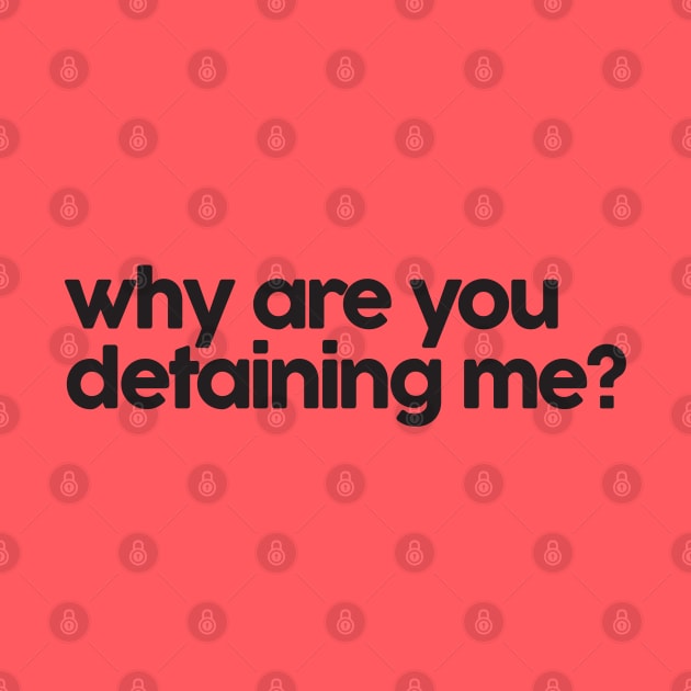 why are you detaining me by belhadj