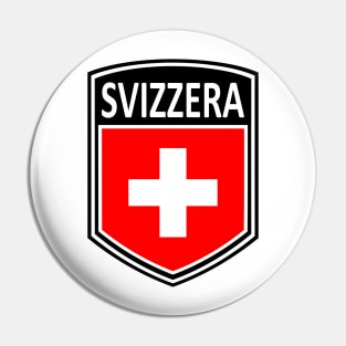 Flag Shield - Svizzera Pin