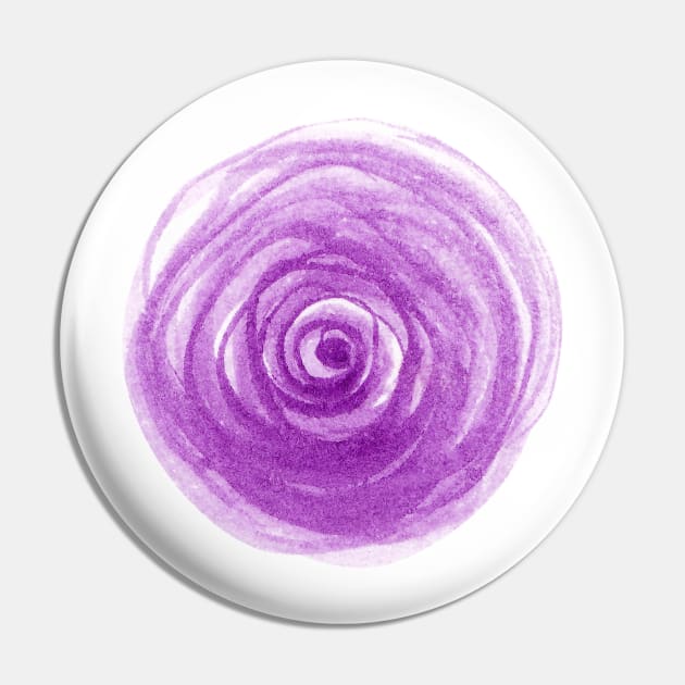 purple rose Pin by shoko