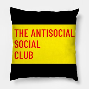 The Antisocial Social Club Pillow