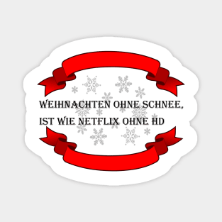 Weihnachten Spruch 2019 Magnet