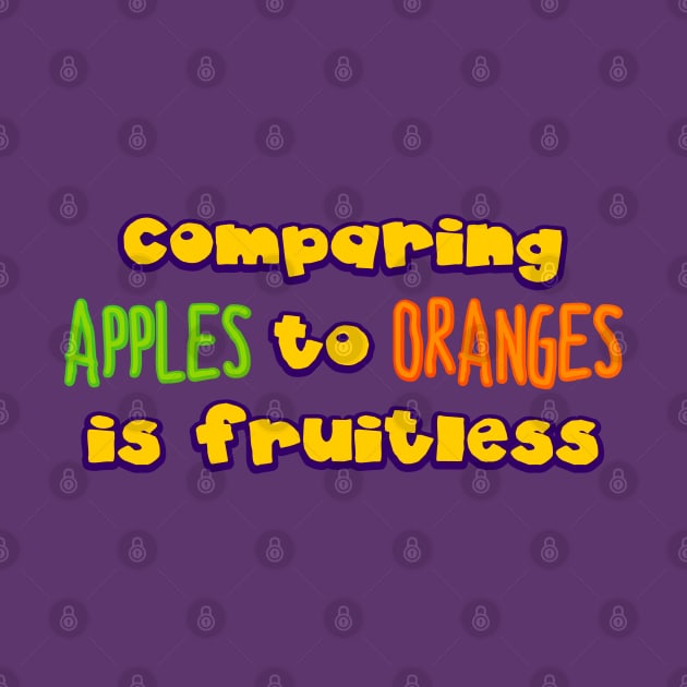 comparing apples to oranges by SnarkCentral