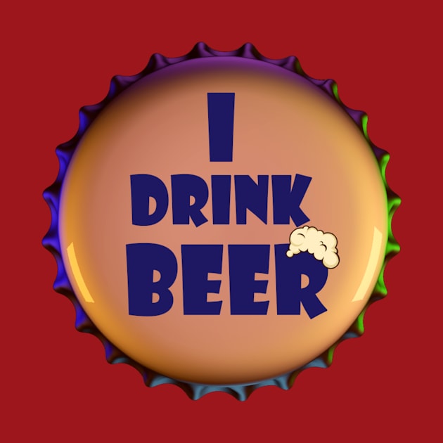 I drink Beer by Hellyes4d