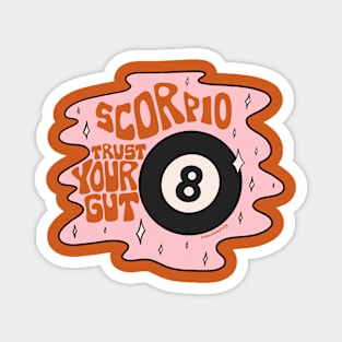 Scorpio Magic 8 Ball Magnet