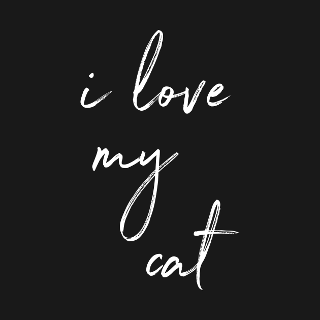 I Love My Cat by kapotka