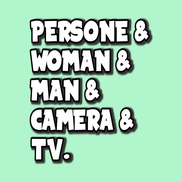 Person Woman Man Camera Tv by DZCHIBA