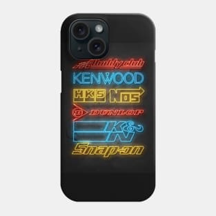 Neon Car Sponsors Phone Case