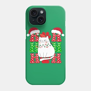 Cat Merry Christmas Phone Case