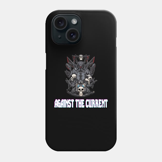 Against the Current Phone Case by Maheswara.Momocats