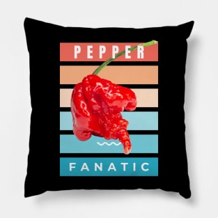 Pepper Fanatic - Carolina Reaper Design Pillow