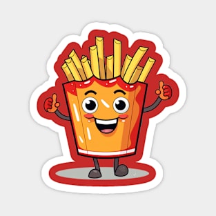 kawaii french fries T-Shirt cute  gilrl Magnet