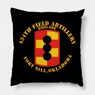 434th Field Artillery Brigade w SSI - Fort Kill OK Pillow