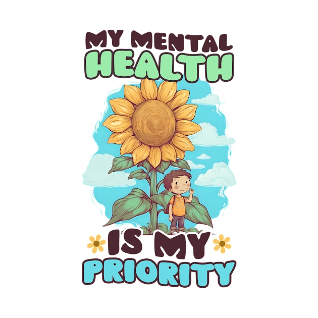 Mental Health Shirt | Mental Health Is Priority by Gawkclothing