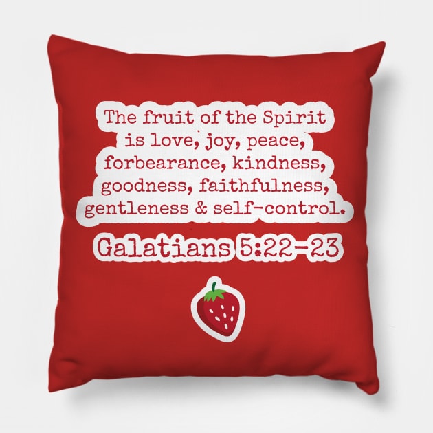 Fruits Pillow by Choose Prayer