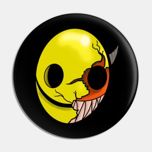 Devil behind the smile Pin