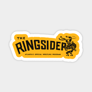 The Ringsider black ver Magnet