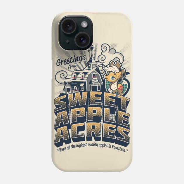 Greetings From Sweet Apple Acres Phone Case by GillesBone