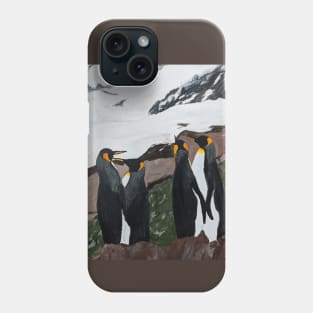 Penguin Print Phone Case