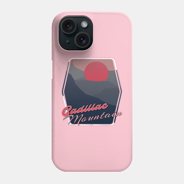 Cadillac Mountain Phone Case by TeeText